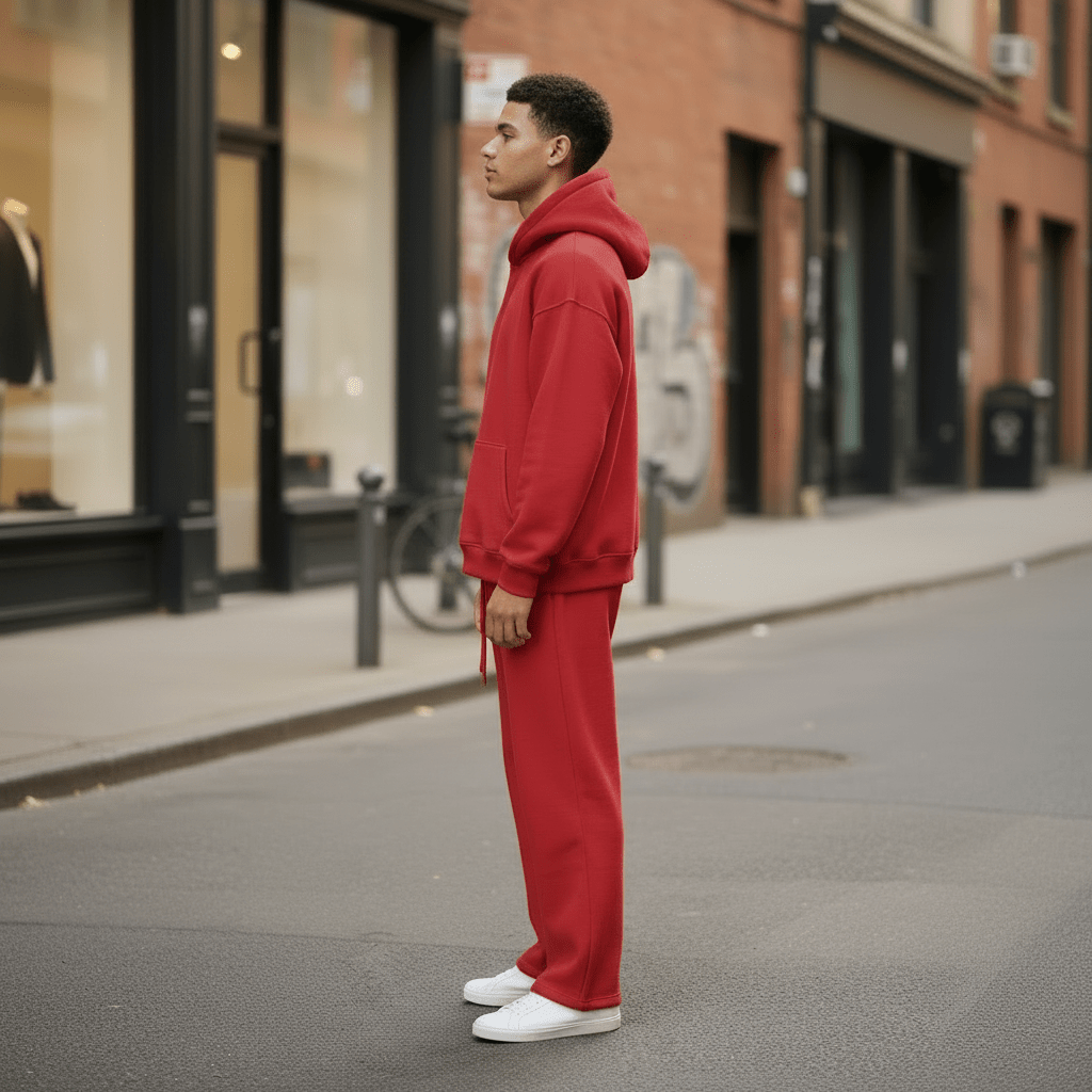 Oversized Hoodie & Jogger Set – - Elevé