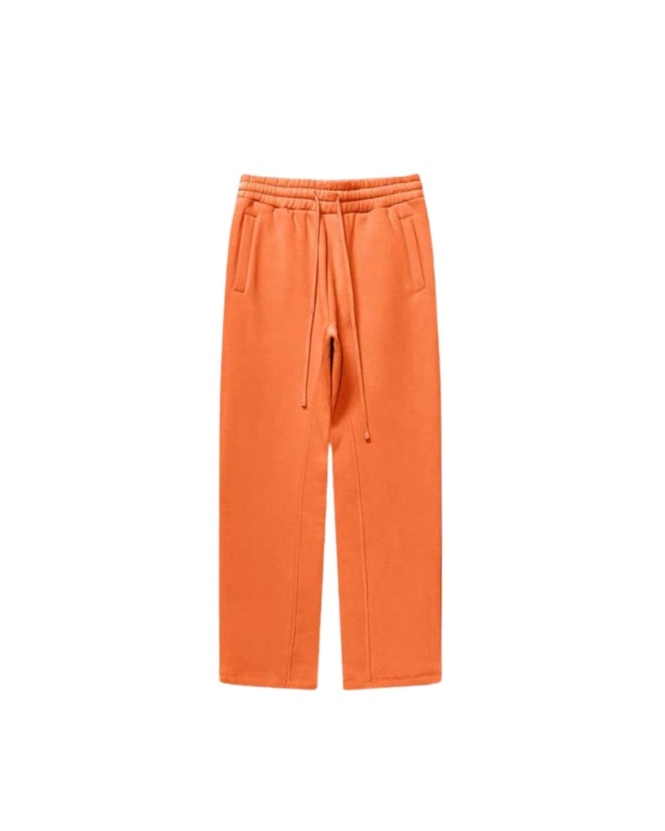 Oversized Hoodie & Jogger Set – Orange - Elevé