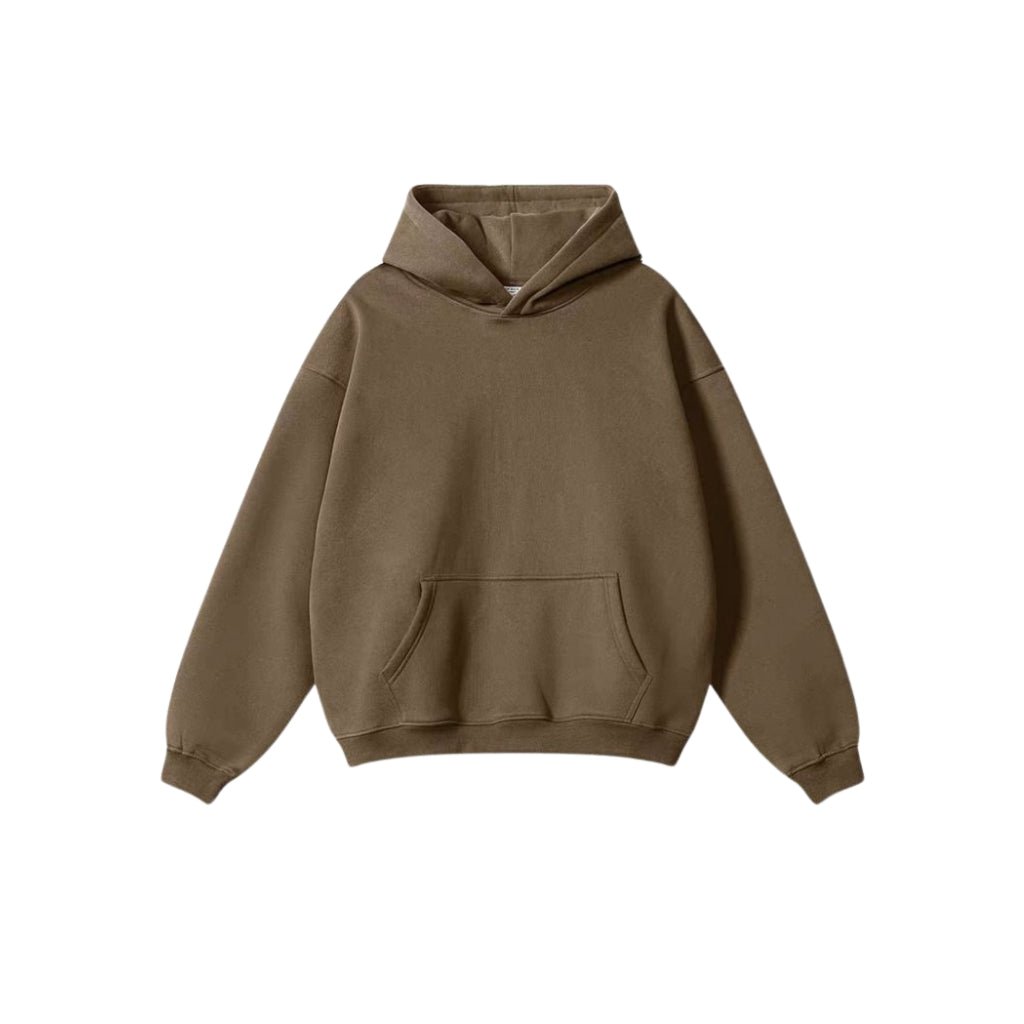 Oversized Hoodie & Jogger Set – Braun - Elevé